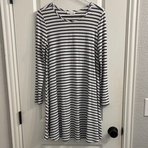 Sugarlips Black and White Striped Top/Dress